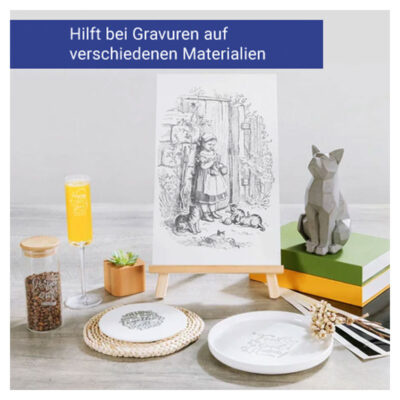 xTool Beschriftungspapier Ergebnisse