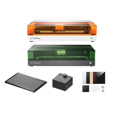 xTool S1 Diodenlaser im vorteilhaften Basic-Bundle in schwarz/weiß
