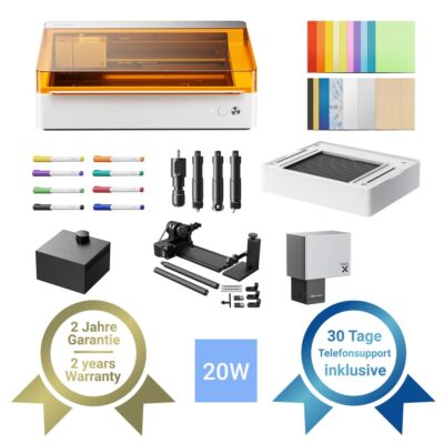 xTool M1 Ultra 20W im Deluxe Bundle - Lieferumfang