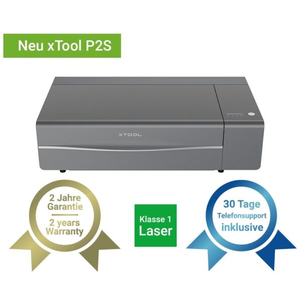 xTool P2S 55W CO2 Laser in grau (LK1)