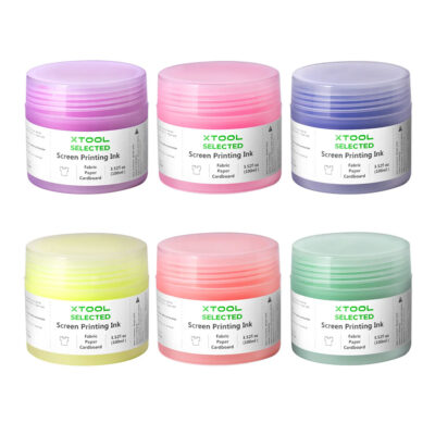 xTool Siebdruckfarbe, fluoreszierenden für das Siebdruckset