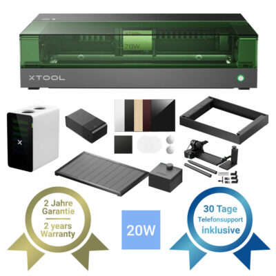 xTool S1 20W All in One Bundle - Produktübersicht