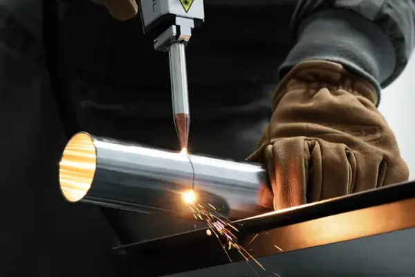 Der MetalFab Laserschneider kann auch als "mobile" Variante Verwendet werden ohne CNC Halterung.