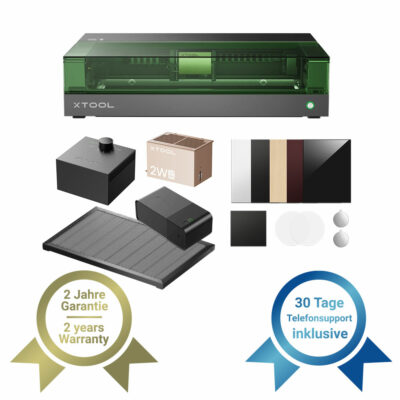 xTool S1 Diodenlaser im Basic Bundle mit IR-Kopf