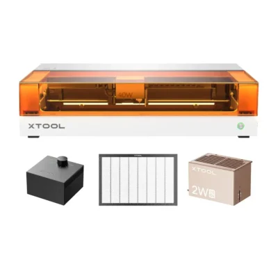xTool S1 20W Diodenlaser Weiß - Basic Bundle + IR - Produktinhalt