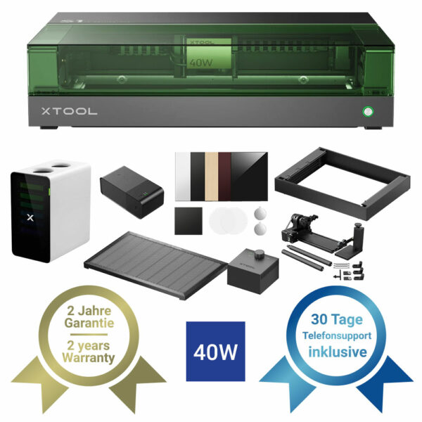 xTool S1 40W All in One Bundle - Produktübersicht