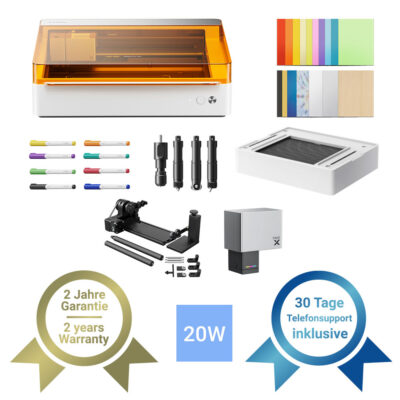 xTool M1 Ultra 20W Diodenlaser - Deluxe Paket - Produktumfang