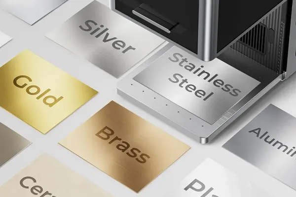 Metallarten die mit dem F2 Utra bearbeitet werden können