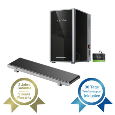 Vorbestellung: xTool F2 Ultra (LK4) 60W MOPA Faser- und 40W Diodenlaser + Auto Streamline Förderband