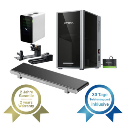 xTool F2 Ultra im Deluxe Bundle f&uuml;r gr&ouml;&szlig;tm&ouml;gliche Vielfalt
