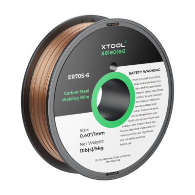 xTool Kohlenstoffstahl-Schweißdraht ER70S-6, 1 mm - 5 kg Spule - Produktbild