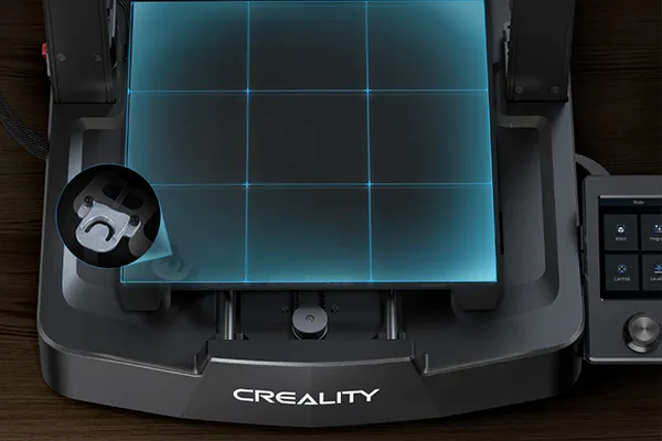 Die Ender 3D Drucker stellen Ihre Druckplatte automatisch ein.