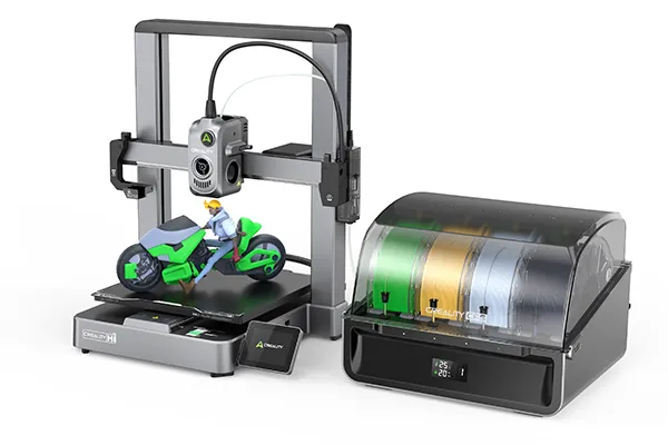 Mehrfarbig 3D Drucken mit dem Creality Hi 3D Drucker und dem CFS System.