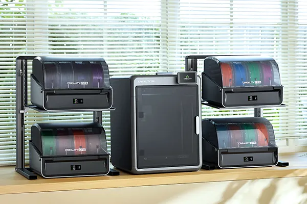Mit dem CFS Filament System kann Ihr 3D Drucker Filamente automatisch beim Druck austauschen.