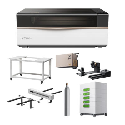 xTool P3 CO2-Laser im All in One Bundle mit zusätzlichem 5W Infrarot-Modul