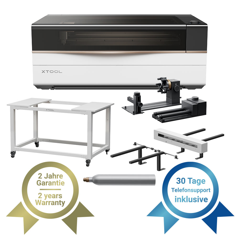xTool P3 CO2-Laser (LK1) im vorteilhaften Versatile Bundle - Produktübersicht