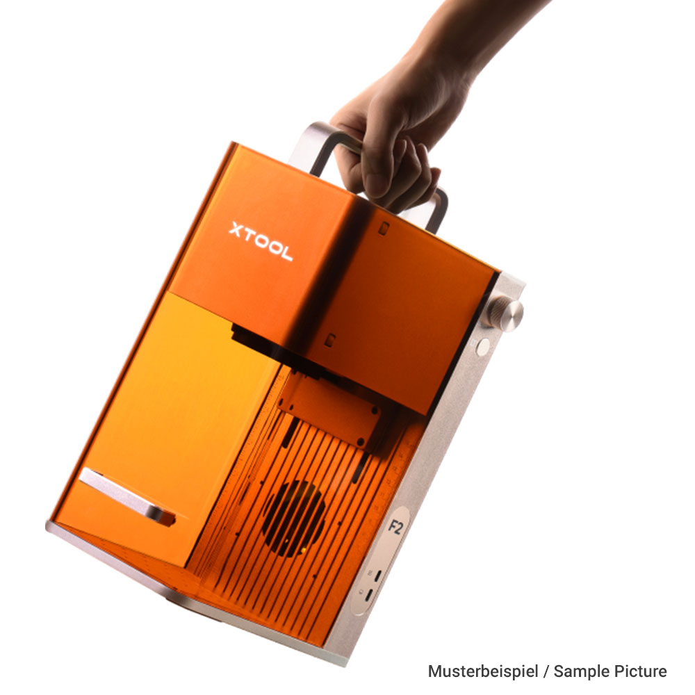 xTool F2 Dual-Laser mit praktischem Tragegriff