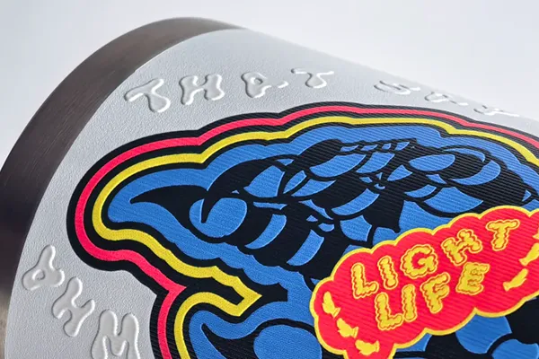 Mit dem eufy UV-Drucker können Sie 3D Effekte ganz einfach drucken.