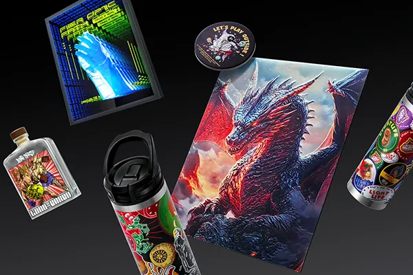 Mit dem eufy UV-Drucker können Sie unterschiedliche Oberfläche direkt bedrucken!