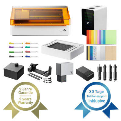 xTool M1 Ultra 20W im SafetyPro Bundle mit großem Abluftfilter