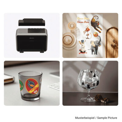 eufyMake UV DTF Laminiermaschine für UV-Drucker E1 - Samples