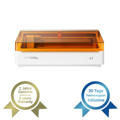 xTool M2 Diodenlaser Standalone in weiss - Frontansicht