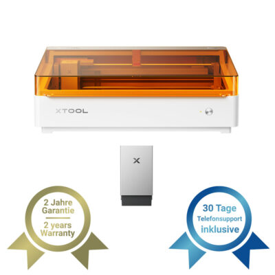 xTool M2 Diodenlaser im Basic Bundle - Frontansicht