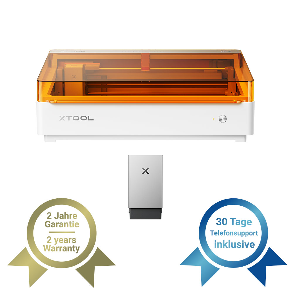 xTool M2 Diodenlaser im Basic Bundle - Frontansicht