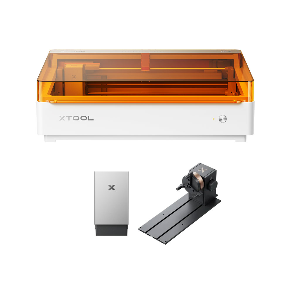 xTool M2 Diodenlaser im Deluxe Bundle - Frontansicht
