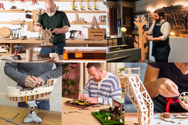 Laser für Architektur- und Modellbau - Modellerstellung