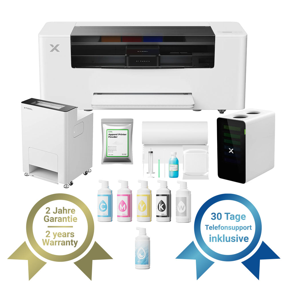 xTool Apparel Printer - All in One - Produktansicht
