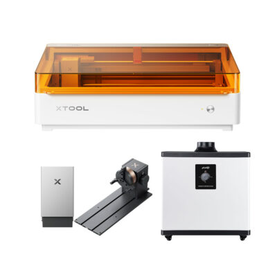 xTool M2 Diodenlaser im Abluftfilter Bundle - Produktanischt