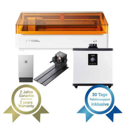 xTool M2 Diodenlaser im Abluftfilter Bundle - Produktanischt
