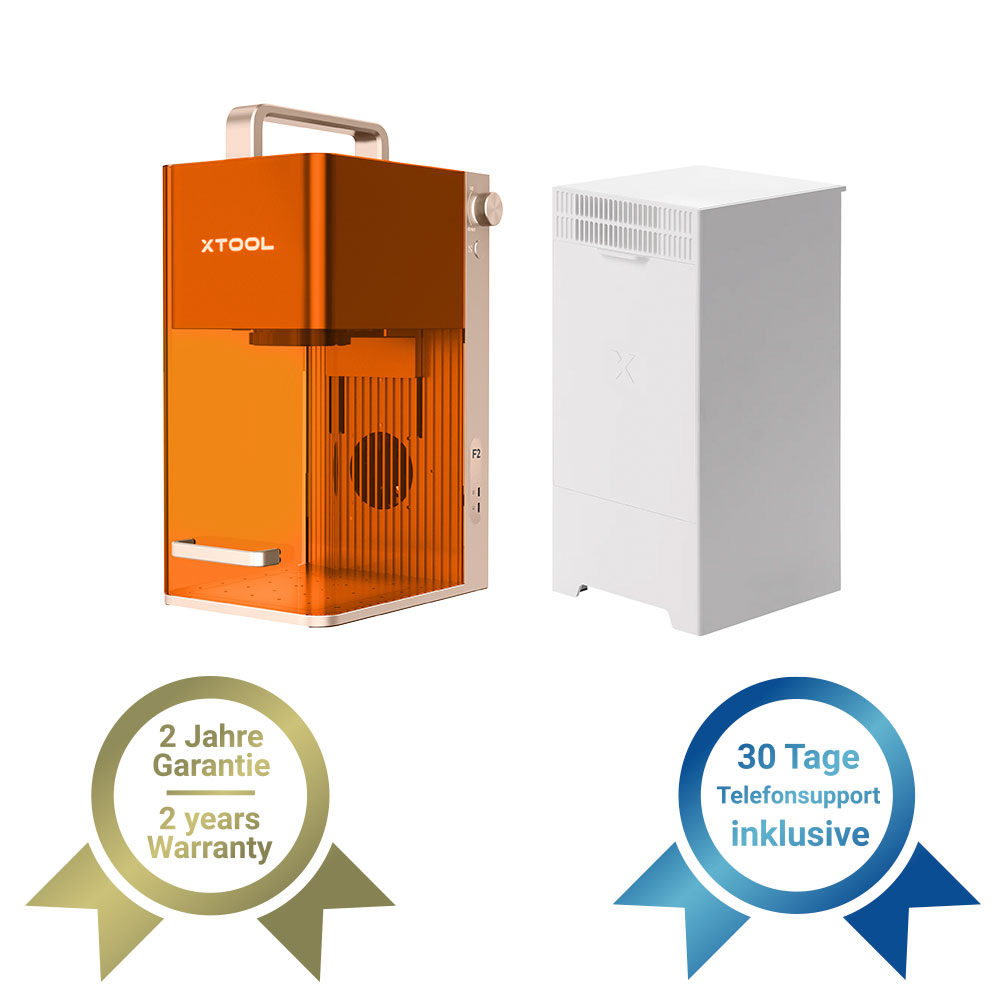 xTool F2 Dual-Laser (LK4) – Abluftfilter Go - Produktansicht