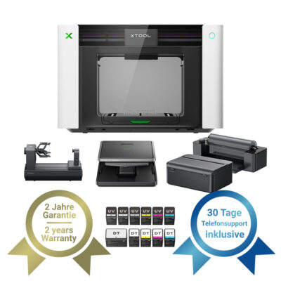 xTool O1 Omni UV DT Versatile Bundle - Garantie & Support