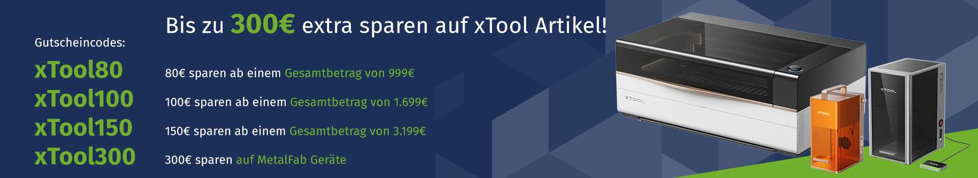 xTool Angebote Gutscheincodes